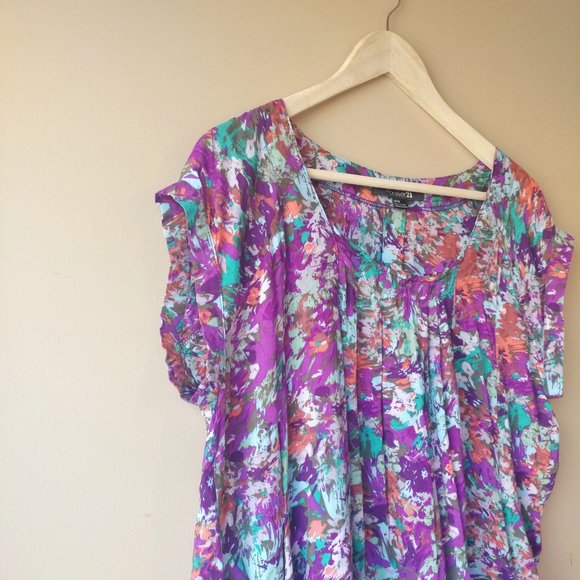 Forever 21 Tunic w/ Pockets - Picture 2 of 6